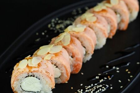 Лосось карамель