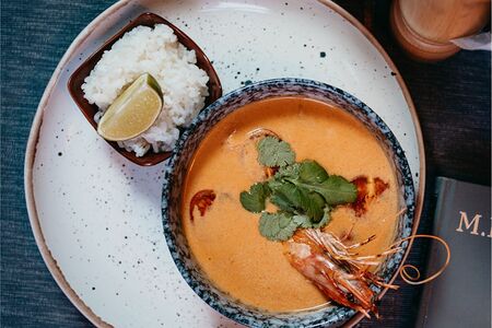 Суп Том ям с морепродуктами