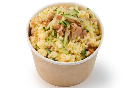 Скрэмбл с тунцом