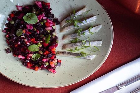 Винегрет с сельдью