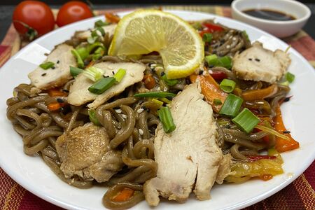 Соба с курицей