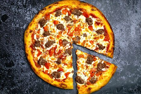 Пицца охотничья маленькая