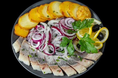 Балтийская сельдь с картофелем