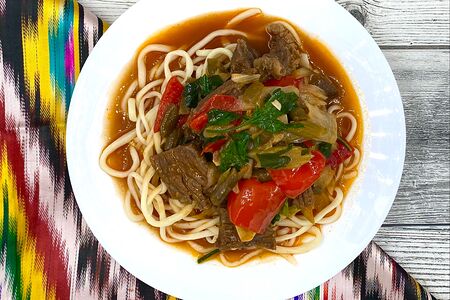 Лагман уйгурский