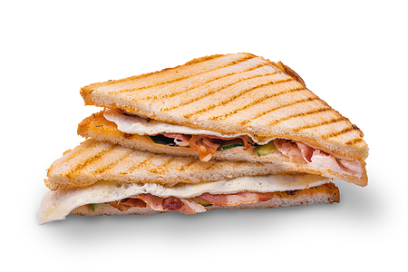 Сэндвич с беконом в упаковке