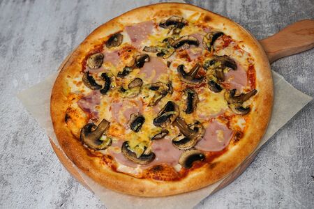 Ветчина грибы