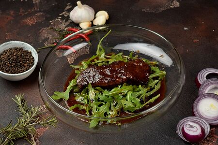 Стейк Блейд на гриле