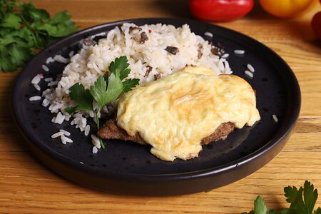 Шницель под шубой