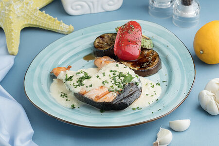 Стейк из лосося