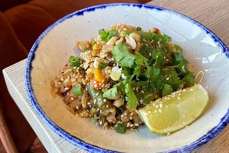 Рис с курицей в азиатском стиле