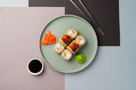 Ролл Унаги в темпуре 8 шт