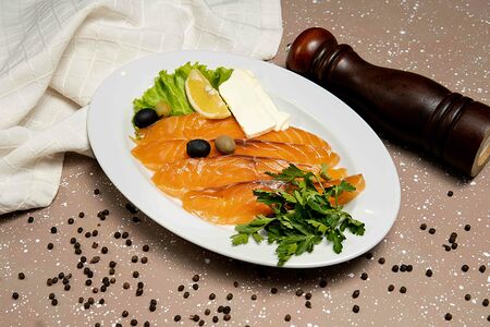 Сёмга слабосолёная