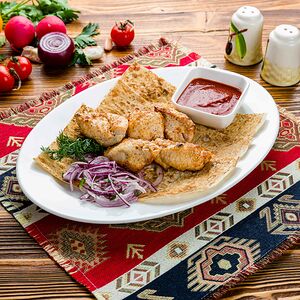 Шашлык из куриной грудки