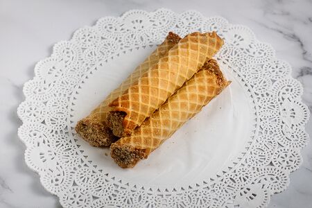 Трубочка со сгущенкой