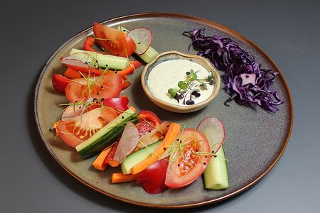 Овощная тарелка