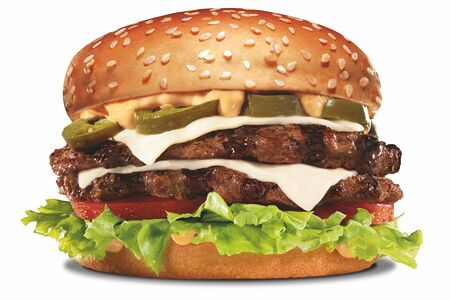 Дабл Халапеньо бургер