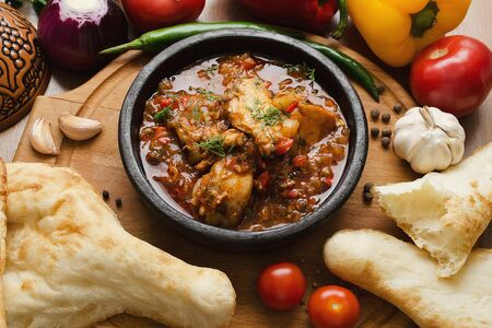 Чахохбили из цыпленка