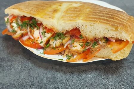 Шашлык в булочке