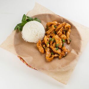 Курица в кисло-сладком соусе