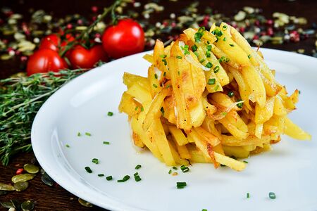 Жареный картофель