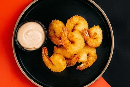 Креветки в панировке