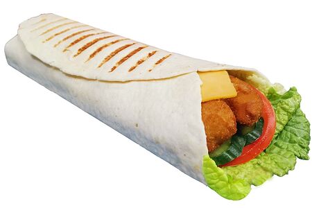 Гуд ролл Цезарь с креветками