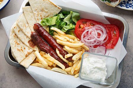 Мерида Xl с колбасой луканико