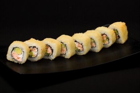 Ролл Унаги сяке темпура