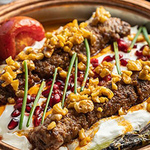 Кебаб с орехами