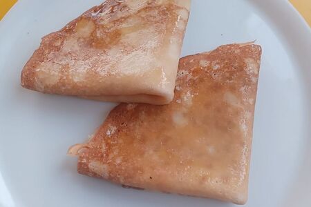 Блины с маслом