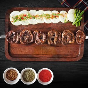 Шашлык из говяжьего сердца