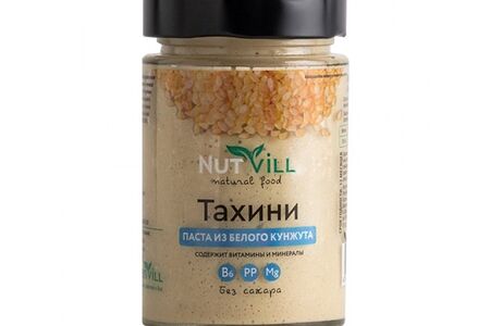 Паста из белого кунжута Тахини NutVill