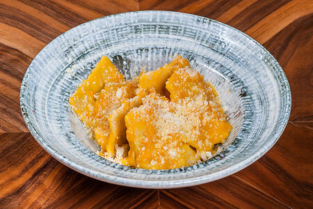 Равиоли с тунцом и креветкой