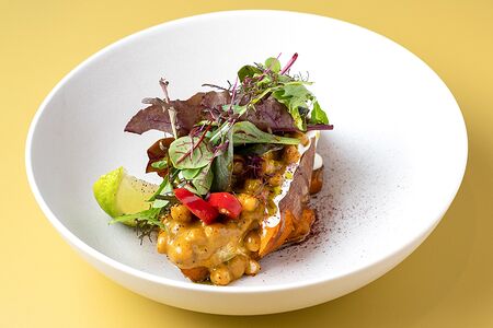 Батат с карри