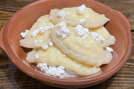 Вареники со сладким творогом