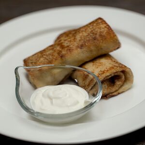 Блинчики с курицей