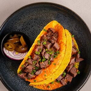 Տակոներ մարմարե տավարի մսով