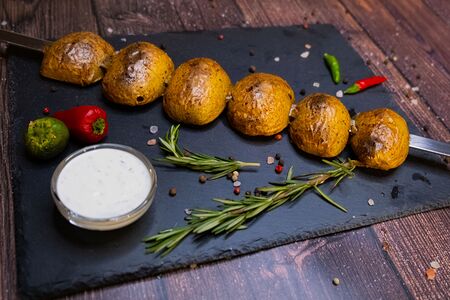 Картофель на углях