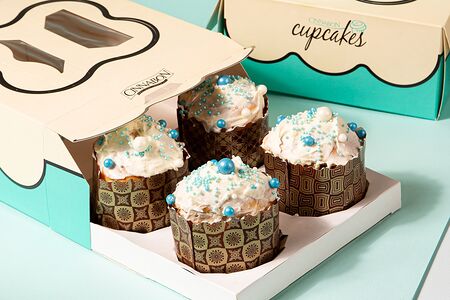 Набор пасхальных куличей