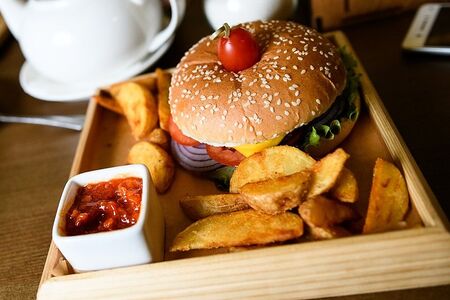 Бургер с говядиной