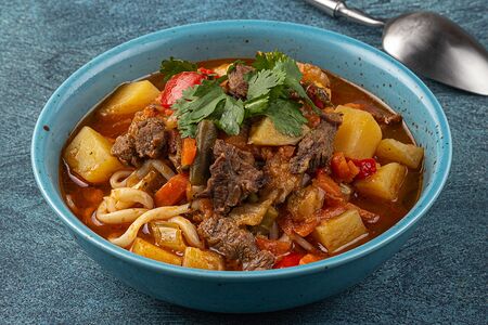 Суп Лагман по-домашнему