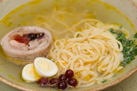 Лапша из фазана