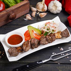 Шашлык из говядины кусковой