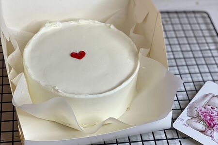 Бенто-торт с сердечком