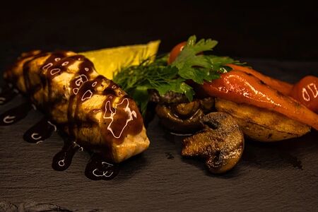 Стейк из семги