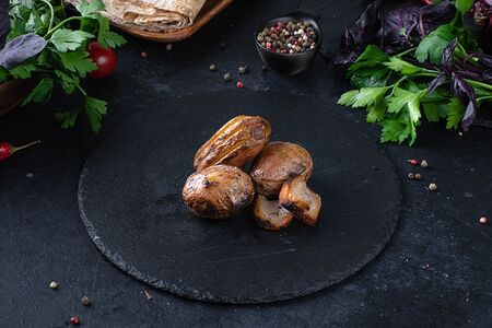 Картошка с курдюком