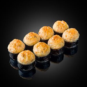 Филадельфия с креветкой запеченный