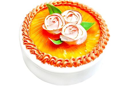 Торт Творожно-абрикосовый