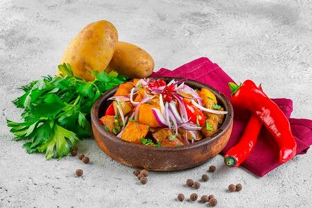 Оджахури со cвинoй шейкой