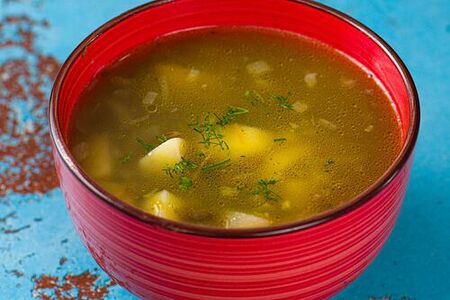 Крем-суп из чечевицы